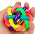 Wholesale Colorful Rubber Ball Toy with Bell