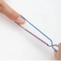 Nail Art Tweezers Manicure Rhinestones Picking Tools Clip Stainless Steel Nail Art Tools