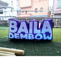 Custom Giant Inflatable 3d Sign Letters Advertising Led Lighting Inflatable Billboard Letter Model for Event Promotion