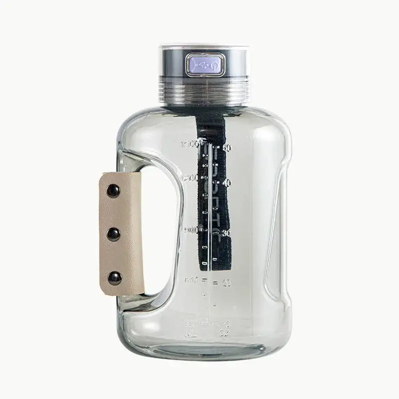 2400PPB High Concentration 1.5L Hydrogen Water Bottle Max SPE/PEM Hydrogen Rich Water Generator for Outdoor Use Ionizer Pitcher