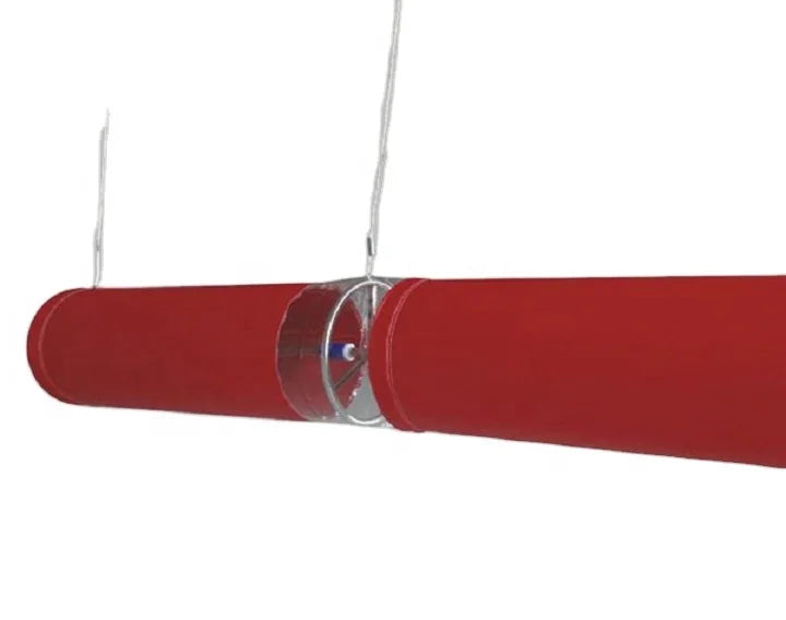 Traditional Square HVAC Air Duct Flexible Exhaust Ventilation Fire Water Proof High Strength Polyester Fabric Graphic Design