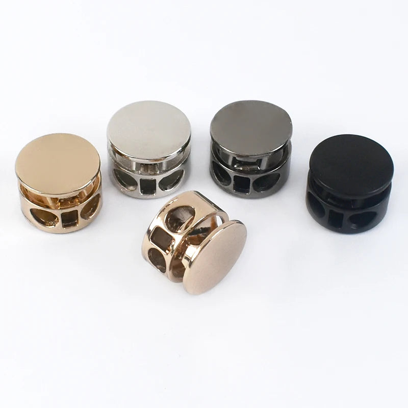 Deepeel BK177 Down Jacket Elastic Adjustment Buttons Garment Accessories Cylindrical Spring Buckle