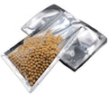 Custom Printed Clear Window Stand Pouch PET Heat Seal Freeze Dried Snack Food Packaging Gravure Printing Aluminum Foil Printed