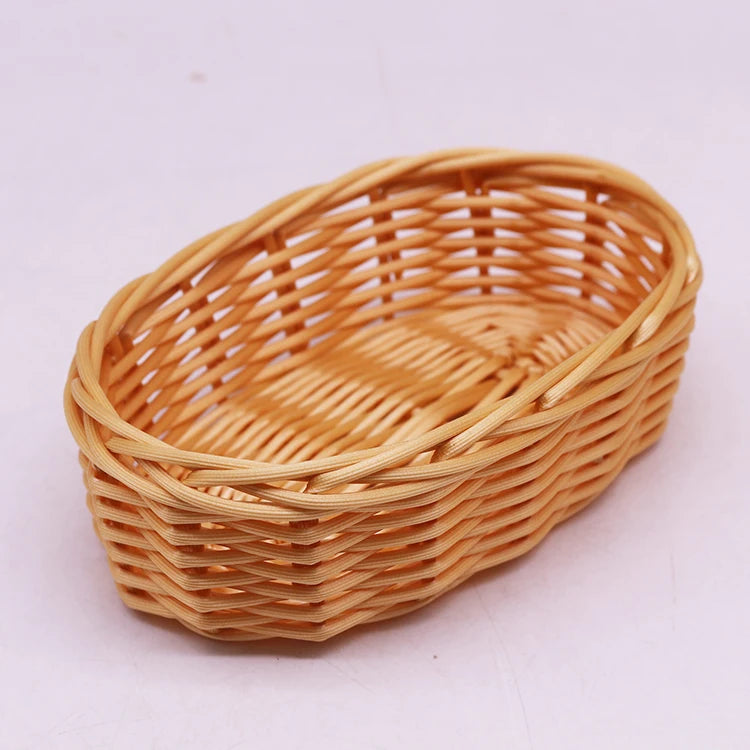 Hot Sale Cheap Eco-Friendly Food Grade Cane Rattan Home Storage Basket for Home Decoration