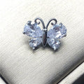 2022 Hot Sale Retro ZirconMetal Button Fancy Coat Alloy Metal Rhinestone Buttons Gold Shanks Pearls Shape Butterfly  Button