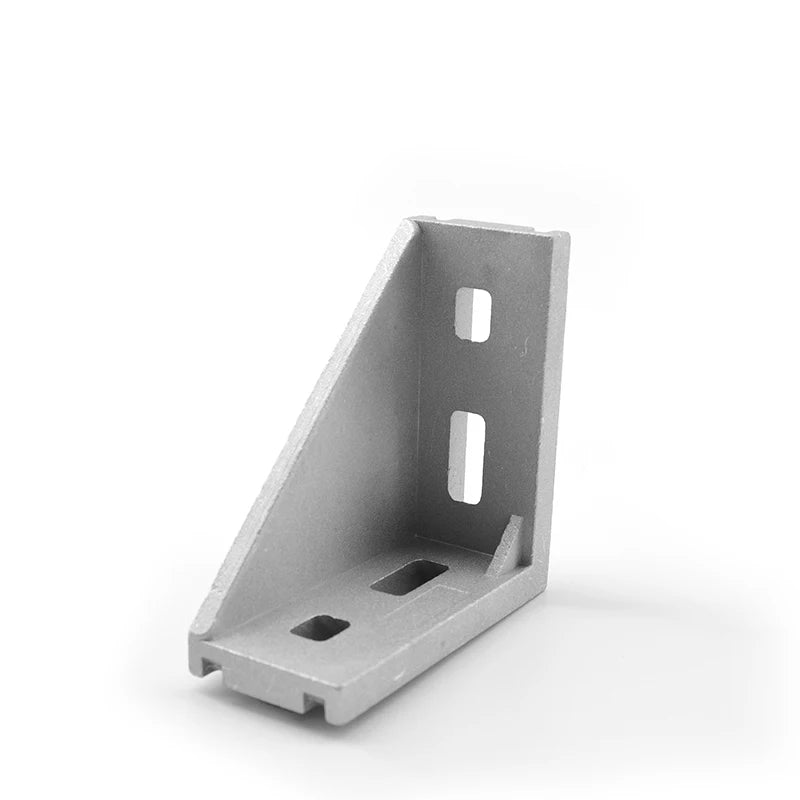 1059 40*80mm Slot 8 Aluminum Bracket with Dust Covers 4080 8080 Machine Part Bracket 4040  3030 2020   for Aluminum Workbench