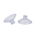 Wholesale PVC Mushroom Head Vacuum Suction Cups - Transparent Heavy Duty Suction Pads for Glass Plastic Smooth Surfaces