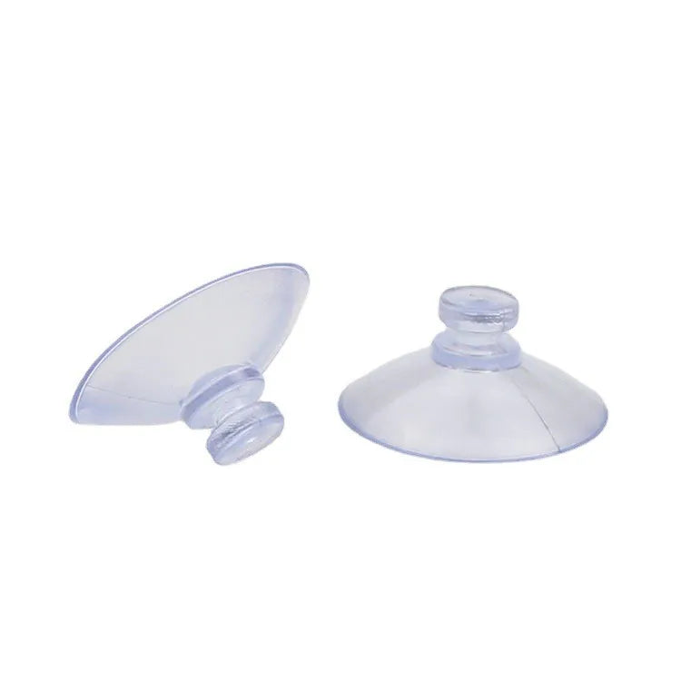 Wholesale PVC Mushroom Head Vacuum Suction Cups - Transparent Heavy Duty Suction Pads for Glass Plastic Smooth Surfaces