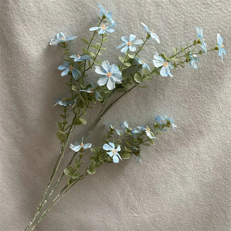 Wholesale T-0415 Artificial Wildflowers Daisy Latest Design Silk Flower for Wedding Home Decoration
