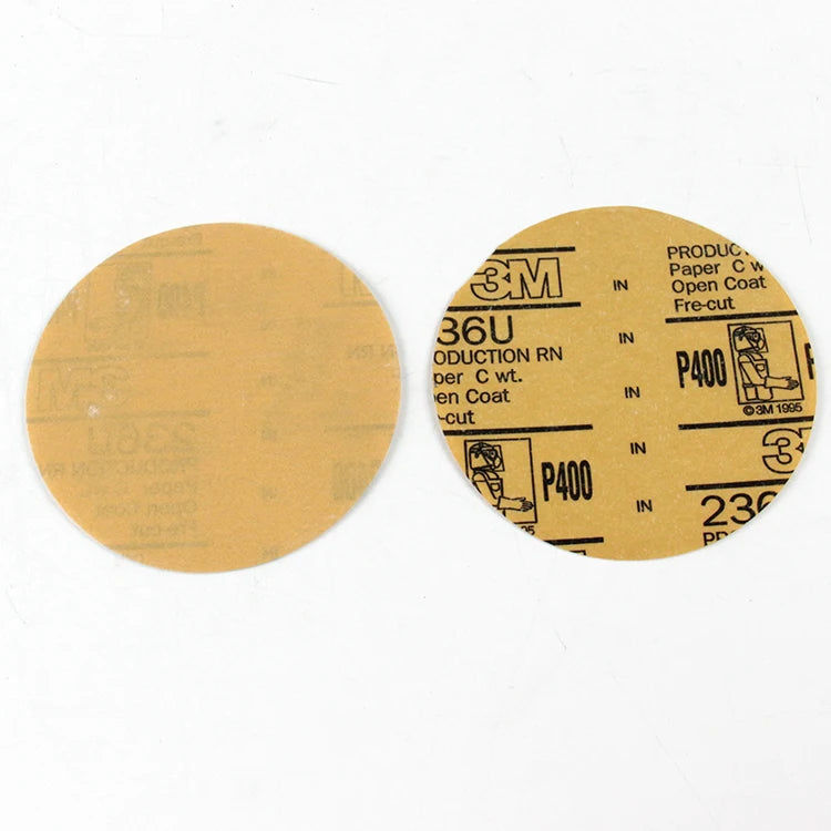 3M 5-inch 125mm Round Dry Grinding Paper 236U Dry Sandpaper
