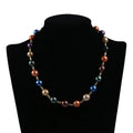 10-11mm Edison Freshwater Pearl Detachable Necklace Sweater Chain Necklace Bracelet Jewellery Set