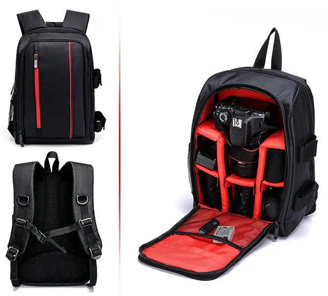 Custom Large Travel Waterproof  Messenger Backpack Laptop Dslr Camera & Video Bags for Photography Mem Women