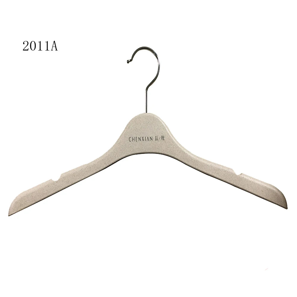 Jacket Clothes Hanger Luxury Injection Multifunction ISO9001 Certified Custom Logo Color Ecofriendly PP Material Chrome Hook