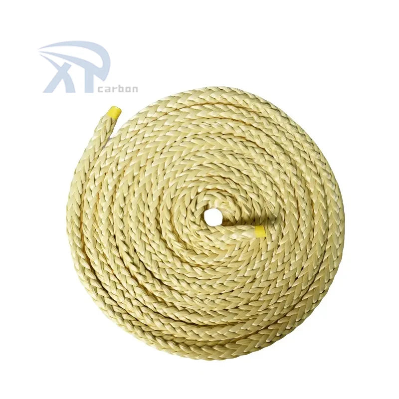 Fireproof Corda Aramida Cord Braided Kevlars Aramid Rope 2mm 3mm 10mm for Rescue protection