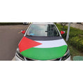 Promotional Palestine Spandex Fabric Palestinian Car Engine Hood Vents Ornaments and Large Size Mirror Covers Together