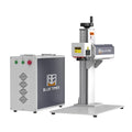 BLUETIMES 20w 30w 50w Rotary Fiber Laser Marking Engraving Machine