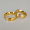 14k Gold Plated African Jewelry Wholesale Wedding Rings Couple Set for Men and Women Bague Anillos Eheringe Anel Snubni Prsten