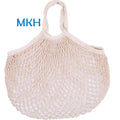 Reusable Mesh Grocery Bags With Long Handle for Camping Trip