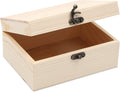 Factory Wholesale Custom Logo Various Styles Color Sizes of Solid Wooden Storage Boxes Wood Gift Boxes with Lids and Hinges