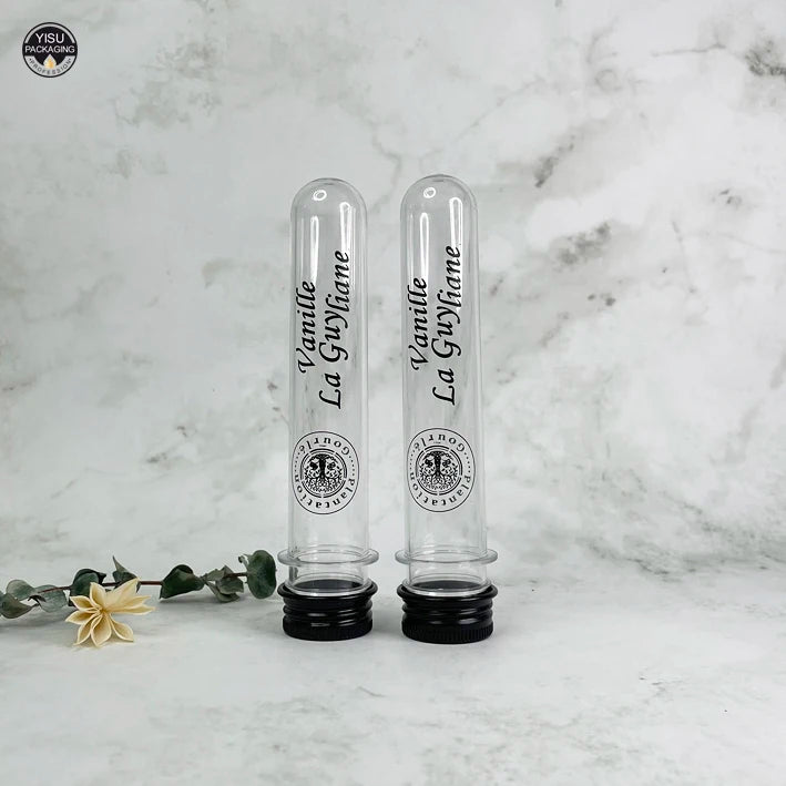 5ml 10ml 15ml 20ml 30ml 40ml 50ml Pet Plastic Pet Preform Test Tube With Aluminum Screw Cap