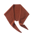 IMField Women's New Autumn/Winter Triangular Cotton Knitted Small Shawl Solid Color Warm Neck Protection Scarf MegaBDM