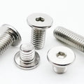 Ultra-Thin Super Flat 304 Stainless Steel Hexagon Socket Bolts M1.6 M2 M2.5 M3 M4 M5 M6 M8 A2 304 Metric System ISO Standard