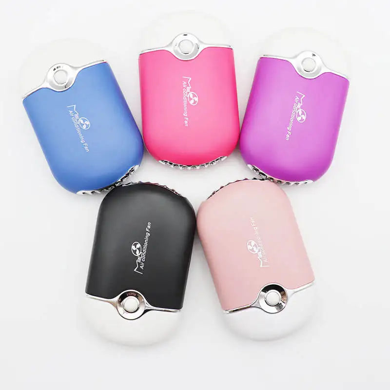 Factory Wholesale Portable USB Mini Dryer for Eyelash Extension Rechargeable Handheld Fan