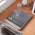 2026 New Creative Multifunctional Kitchen Drain Tray Simple Non-slip Diatom Mud Water Cup Drain Bowl Dish Cup Water Filter Rack