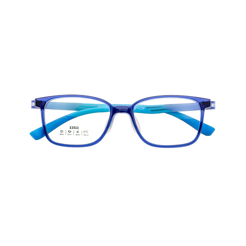 New Style Flexible TR90 Eyeglasses Frame Kids Spectacles High Quality Ultra Light Optical Eyewear for Teenagers