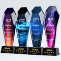 Full Color Printing Optical Crystal Glass Trophy MH-NJ0212