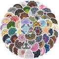 60Pcs Mandala Cartoon Stickers Yoga Spiritual Stickers Laptop Waterproof Stickers Decals Small for Water BottlesSkateboard