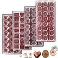 Rose Shape Polycarbonate Chocolate Mold for for Pralines MegaBDM