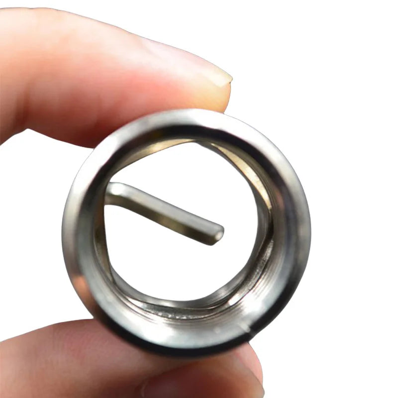 ANCHE ST6 304 Stainless Steel Lock Wire Thread Insert M6 M7 M8 M10 Self Locking Screw Sleeve for Repairing Thread Slippage