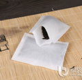 Custom White Disposable Empty Heat Seal Empty Paper Tea Filter Bag