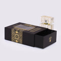 Custom Logo Print Rigid Cardboard Arabic Oud Essential Oil Gift Box Luxury Empty Perfume Bottle Packaging Drawer Paper Box
