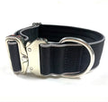 Heavy Duty Luxury Personalized Dog Collar with Iron Buckle Reflective Design & Custom Logo