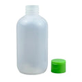 Wholesale 250ml Translucent Boston Round LDPE Plastic Squeeze Bottles with Pointed Twist Top & Yorker Spout Cap for Lotion