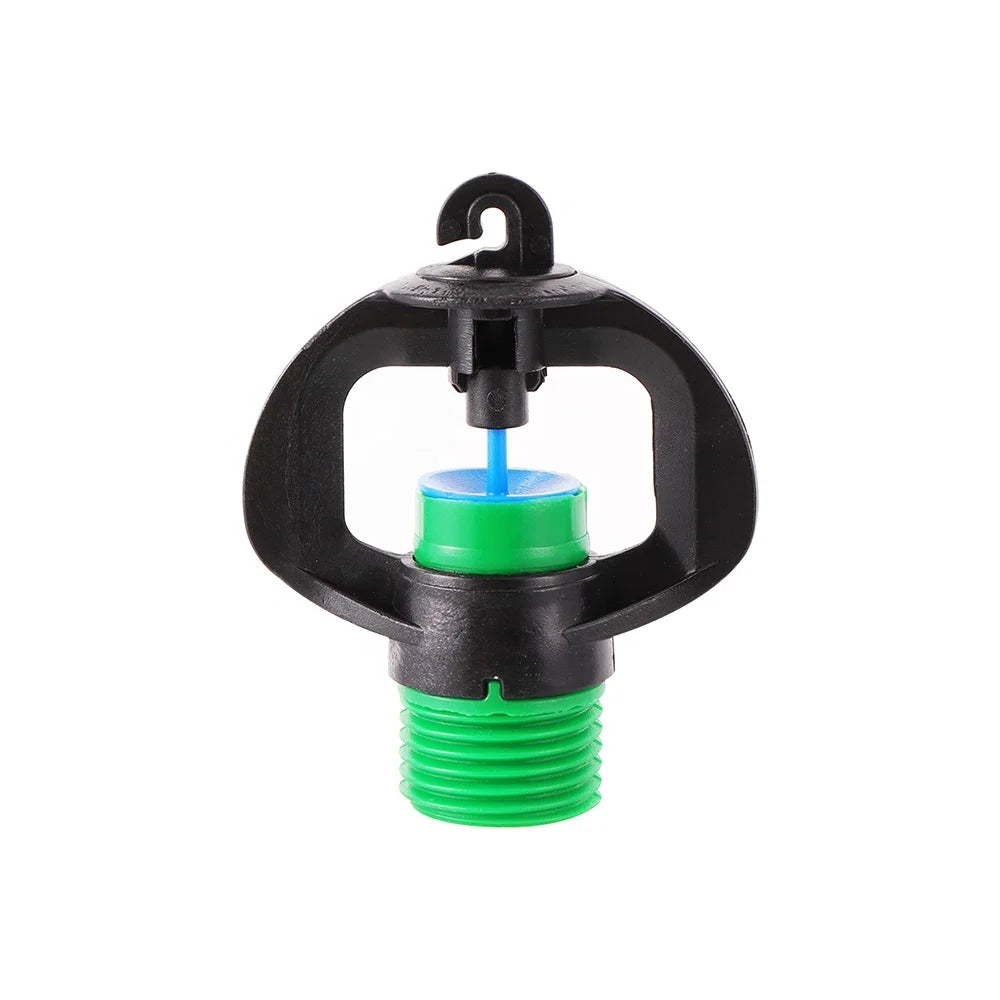 Rotate Sprinkler Garden Watering Nozzle 1/2" Male Thread Rotate 360 Sprinkler for Agriculture Lawn Irrigation