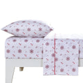 OEKO BSCI ISO Certificate  Cotton Printed Bed Sheet Set Plain Style Flat Sheet for Home Use and Hotels Made in China
