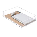 Paper Organizer Tray Paper Letter Tray Organizer  Acrylic File Storage for Desk Office Organization