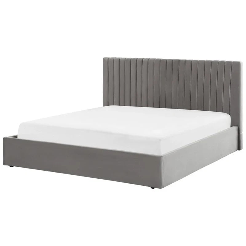 Modern Luxury Bedroom Set Double Bed Design Velvet Upholstered King Size Bed Soft Style Bedroom Furniture