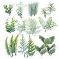 Flocking Plastic Artificial Small Grass Green Leaf for Flower Accessories DIY Wreath