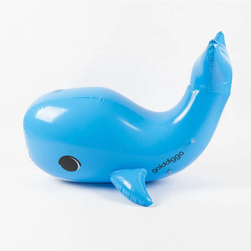 2025 Manufacturer Direct Sale High Quality Interactive Children's Inflatable Fish Dolphin Playmate PVC Toy 97x68cm Customized