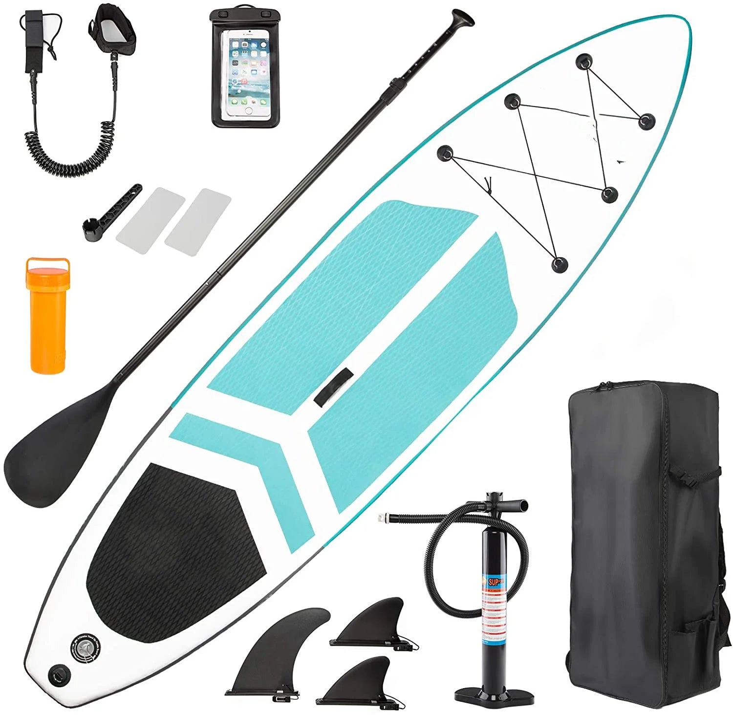 FDFIT Inflatable Paddle Board Set Stand up  Outdoor Board PVC SUP Premium Yoga Board Durable Outdoor Surfing Accessories