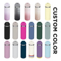 Custom 20oz Straw Lid Stainless Steel Vacuum Insulated Water Bottle Iced Coffee Tumbler Cup with Handle and Straw