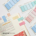 120 Sheets Office School Morandi Color Sticker Index Tabs Paper Page Marker Bookmarks