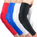 Protective Elbow Pad Compression Sleeves EVA Pads Basketball Leg Knee Long Sleeve Protector