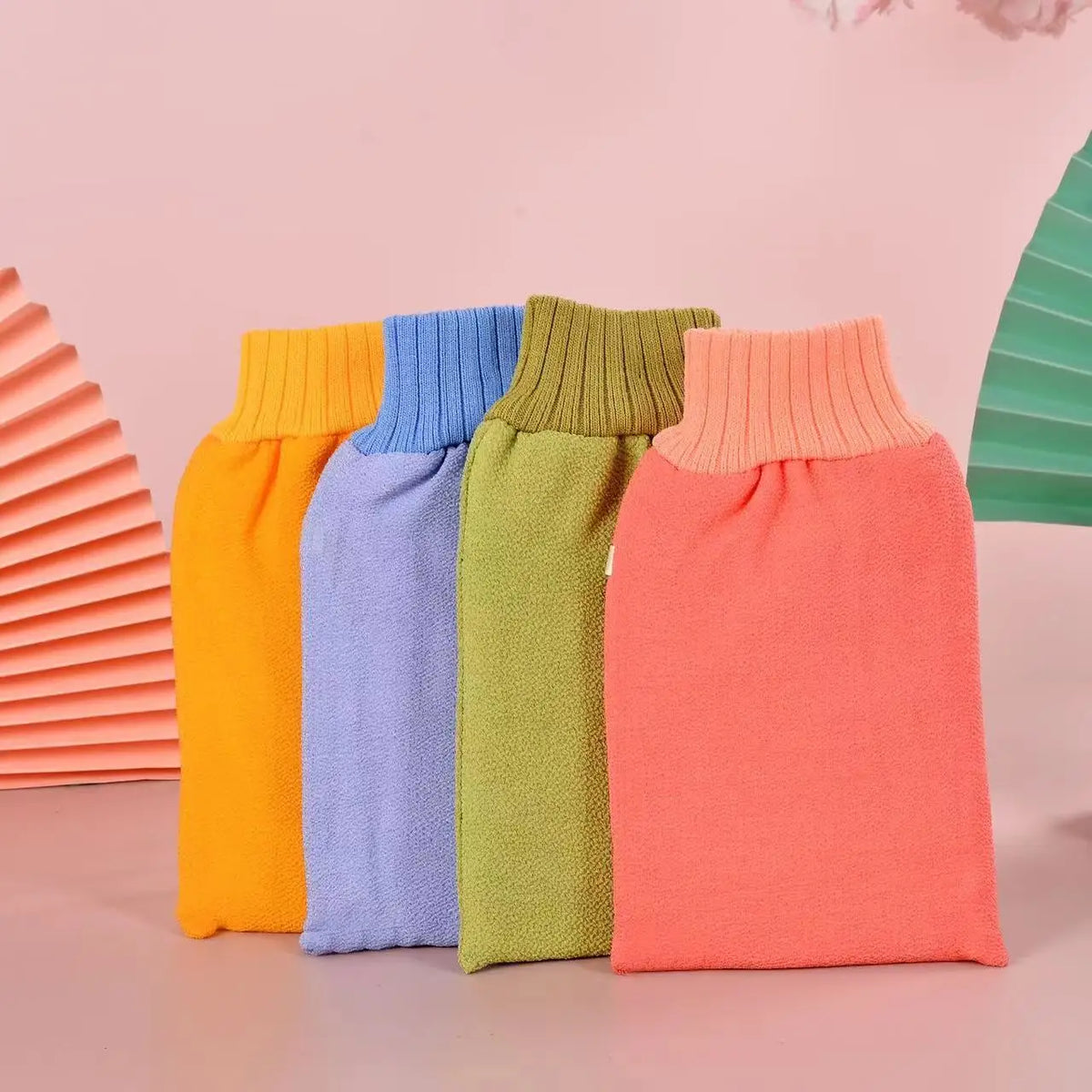 Kessa Bath Mitts Moroccan Bath Scrub Dead SkinRemove Body Massage Skin Friendly