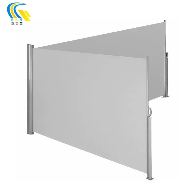 Fashionable HDPE Windproof Rolling Shutters Side-Drawn Can for Protection Against Wind Rain Sun-Shade Sails Made Poly Material