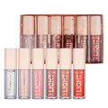 HANDAIYAN 6 Colors Lip Gloss Set Gift Box Mirror Water Gloss Lip Glaze Liquid Paint Lipstick Glass Lip Gloss K1